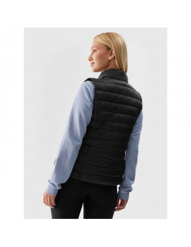 Women's down vest with recycled...