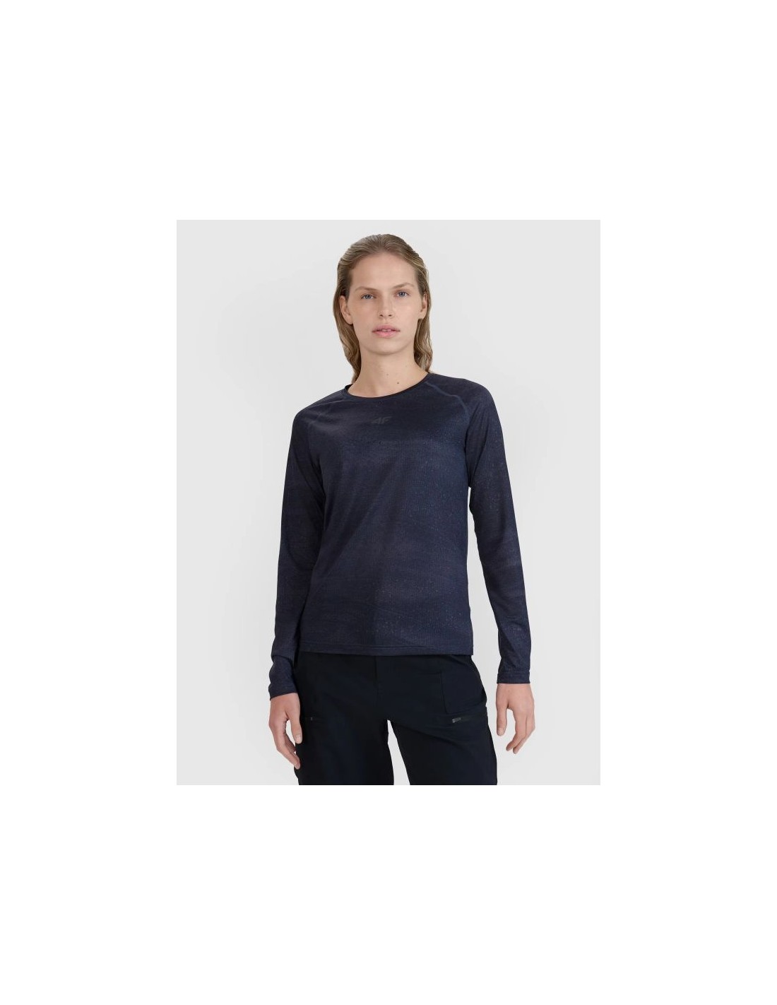 Women's quickdrying cycling longsleeve 4F 4FWSS25TFLOF34420A