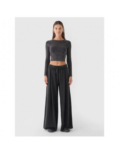 Longsleeve cropped smooth women's 4F...