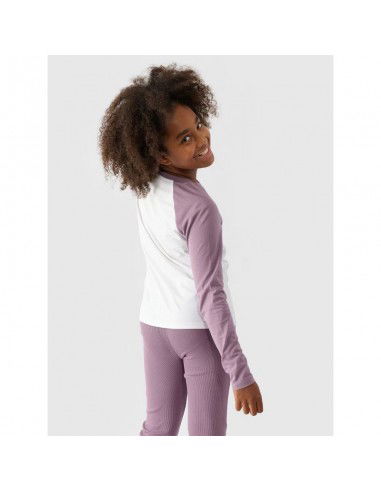 Longsleeve regular plain girls 4F...