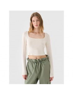 Longsleeve slim smooth...