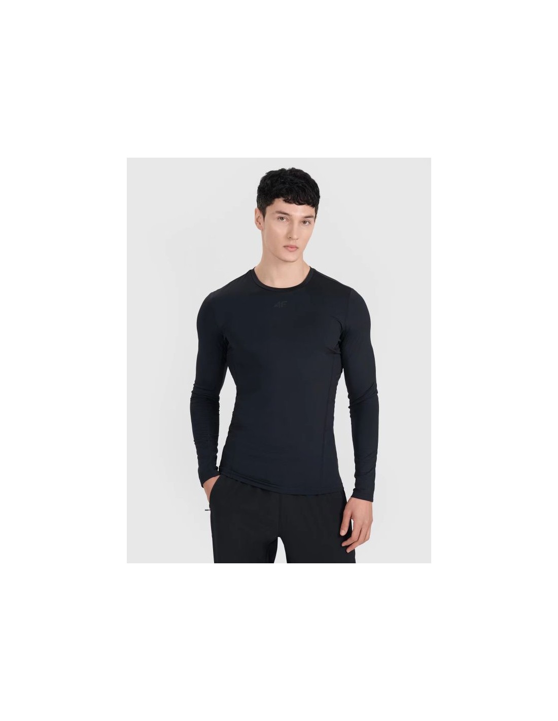 Men's quickdrying training longsleeve 4F 4FWMM00TFLOM50720S