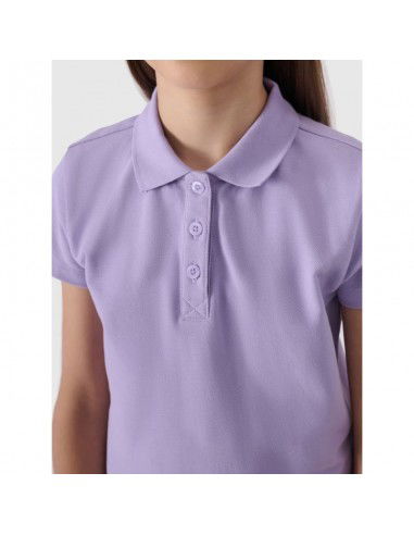 Girls' regular polo shirt 4F Junior