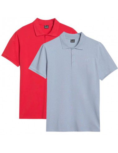 Men's polo shirt 4F SET OF 2 SHIRT...