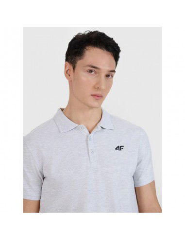 Men's regular polo shirt 4F...