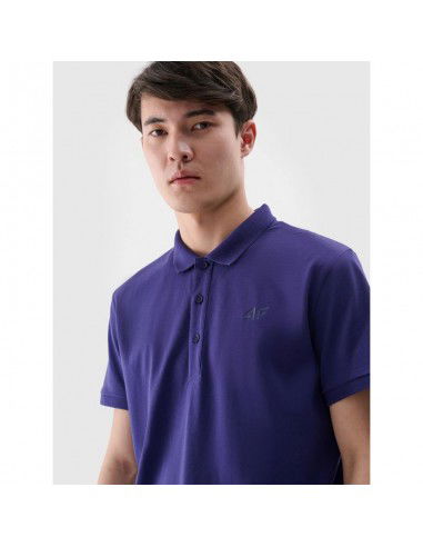 Men's regular polo shirt 4F...