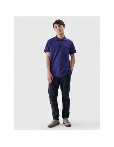 Men's regular polo shirt 4F...