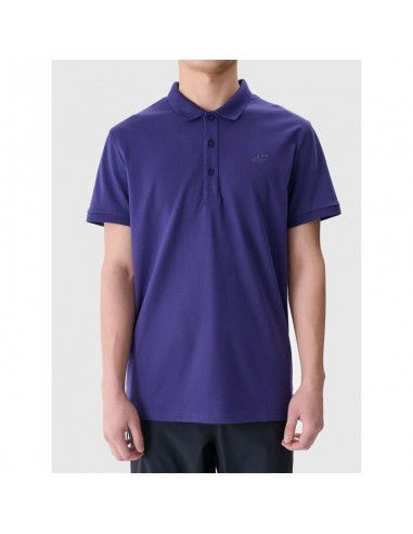 Men's regular polo shirt 4F...