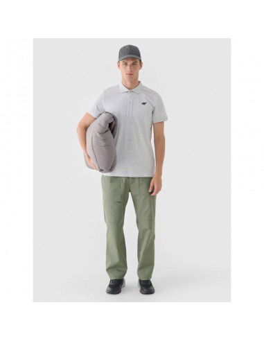 Men's regular polo shirt 4F...