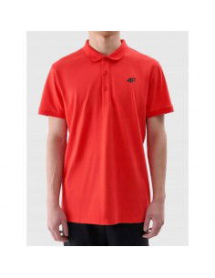 Men's regular polo shirt 4F...