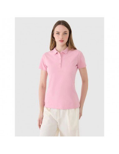 Women's slim polo shirt 4F...
