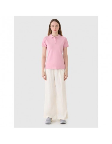 Women's slim polo shirt 4F...