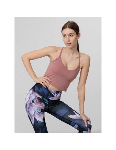 Women's crop top 4F H4L22TSD027