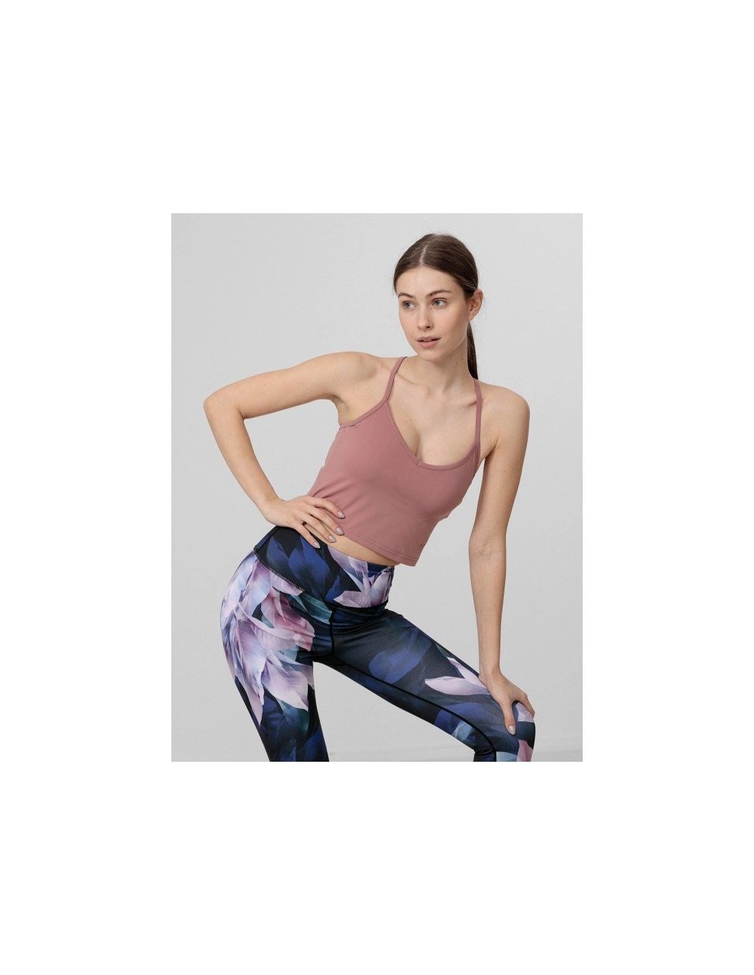 4F Women's crop top 4F H4L22TSD027