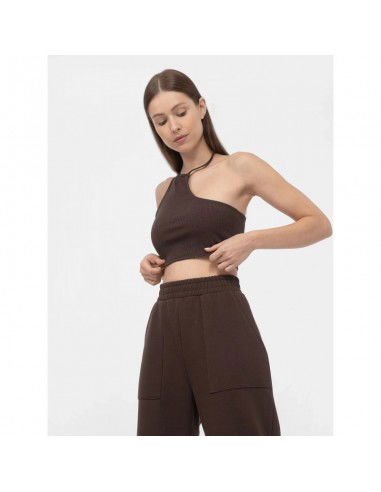 Women's asymmetrical oneshoulder crop...