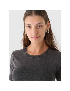 Women's crop top slim plain...