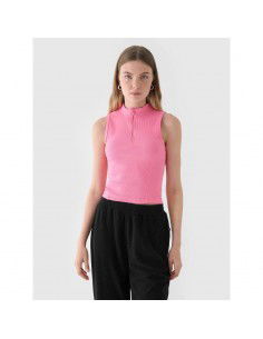 Women's slim ribbed knit...