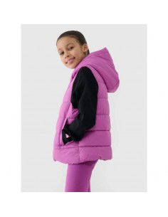 Girls' down vest with... 2