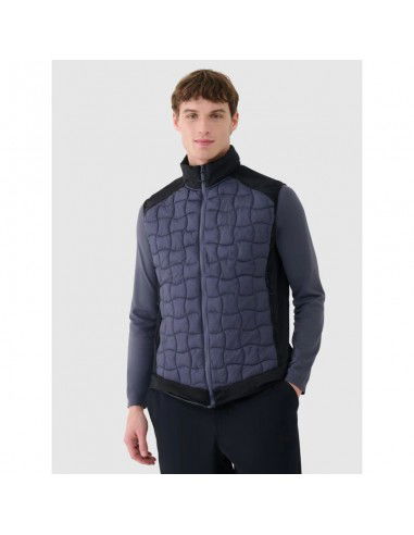 Men's down trekking vest with...