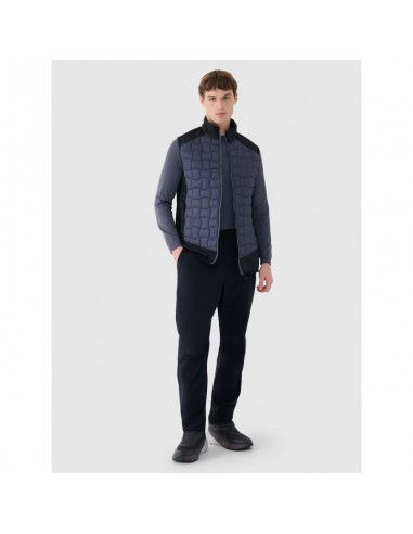 Men's down trekking vest with...