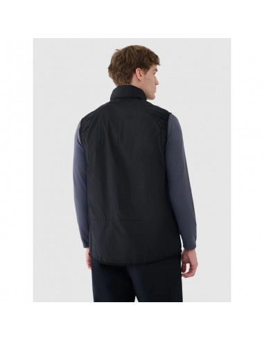 Men's down trekking vest with...