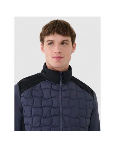 Men's down trekking vest with...