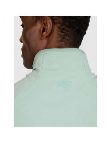 Men's sleeveless vest with standup...