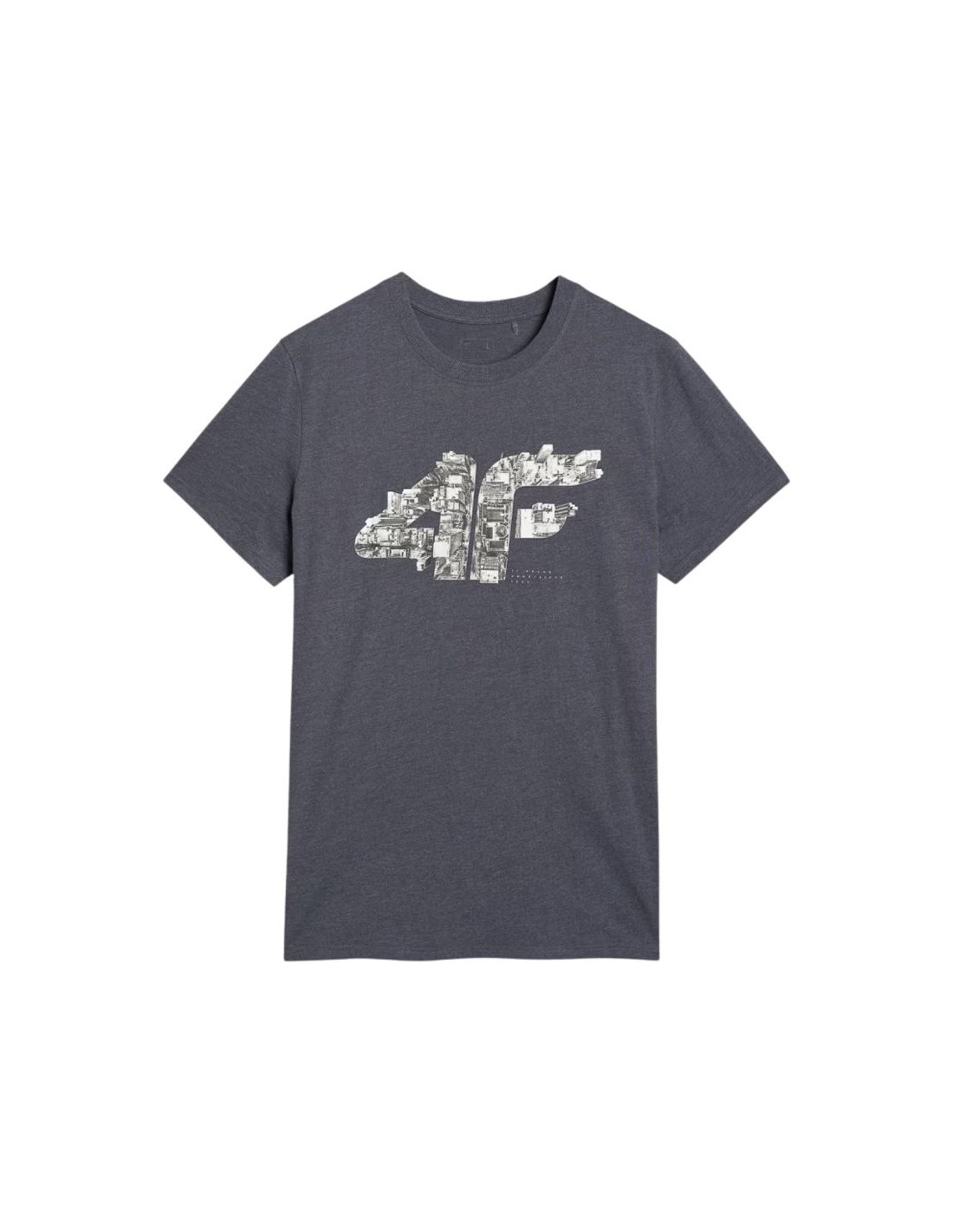 Men's T-Shirts 4F Gray