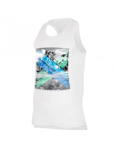 Tshirt 4F M H4L19TSM025 10S white