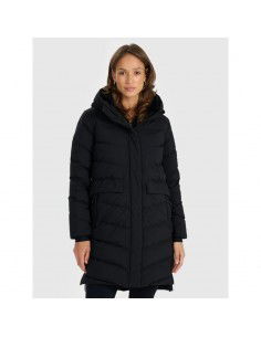 Women's down coat with...