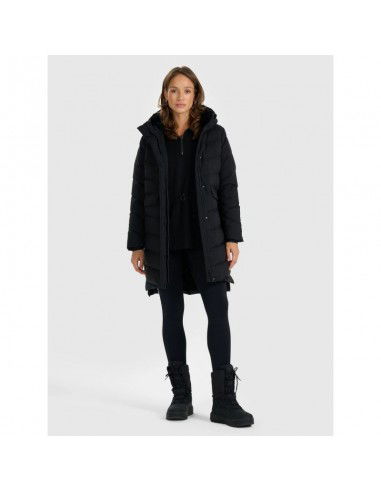 Women's down coat with natural...