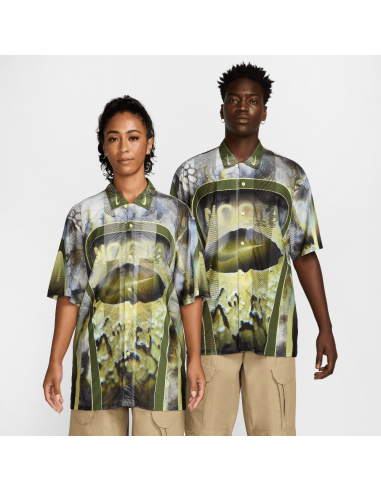 Nike x NOCTA Opal Tito Neeks Button Down PilgrimOil GreenBlack FV1939378 MBS