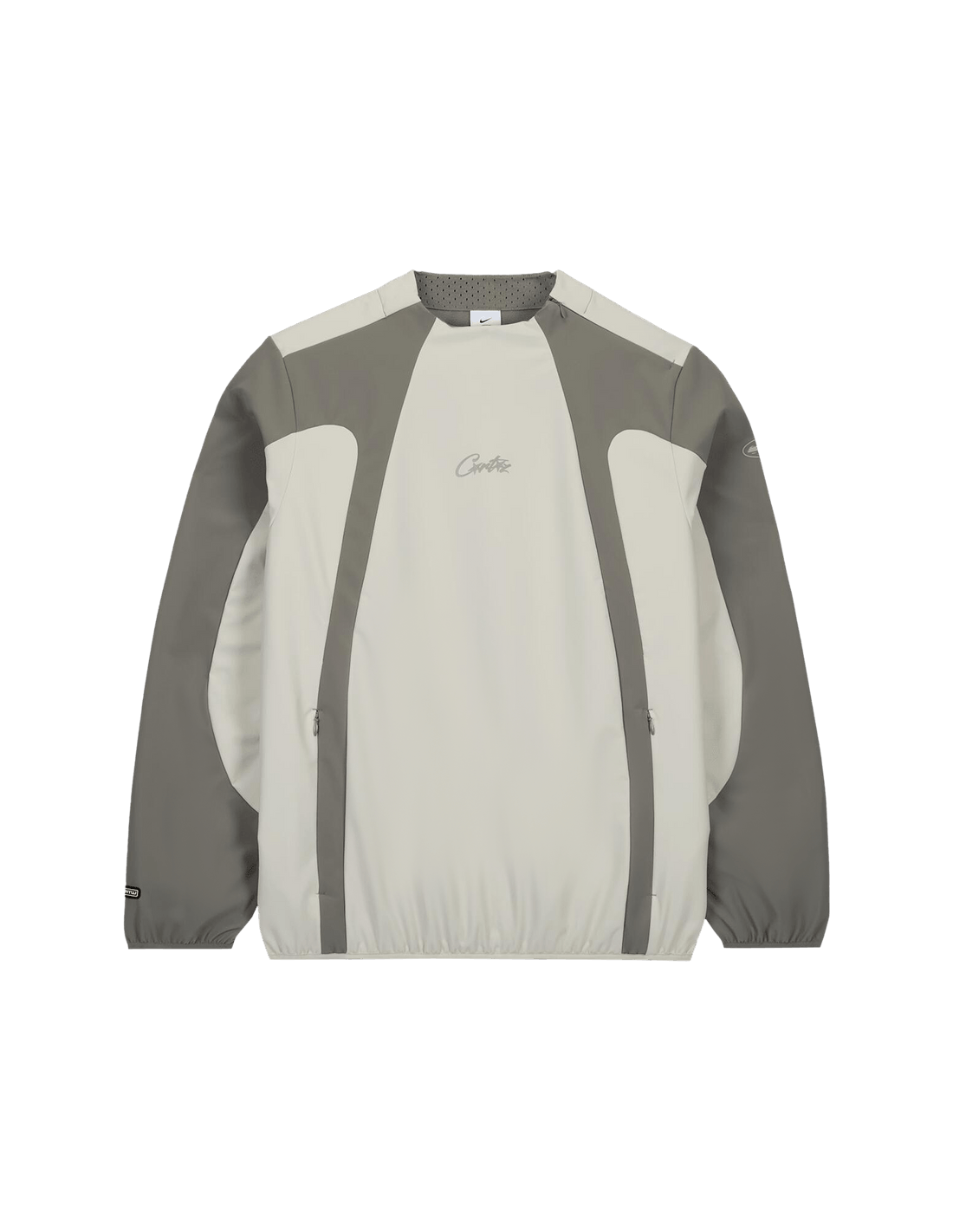 Nike x Corteiz Mid Layer Pullover Flat Pewter Grey FV9351029 MBS