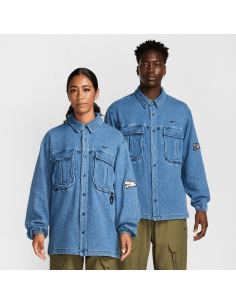 Nike x NOCTA Opal Lily Pad Denim Shirt Blue Denim FZ3260486 MBS