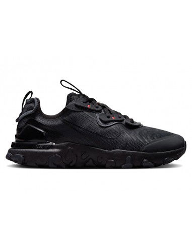 Nike React Vision Black Bright Crimson GS HV6362060 MBS
