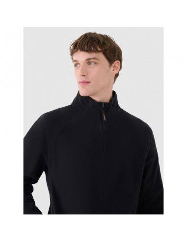 Men's trekking fleece with standup...