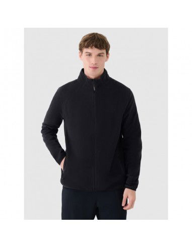 Men's trekking fleece with standup...