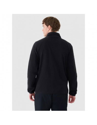 Men's trekking fleece with standup...