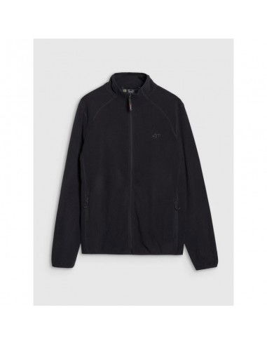 Men's trekking fleece with standup...