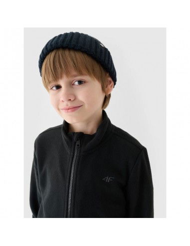 Regular fleece with standup collar...