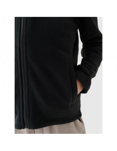 Regular fleece with standup collar...