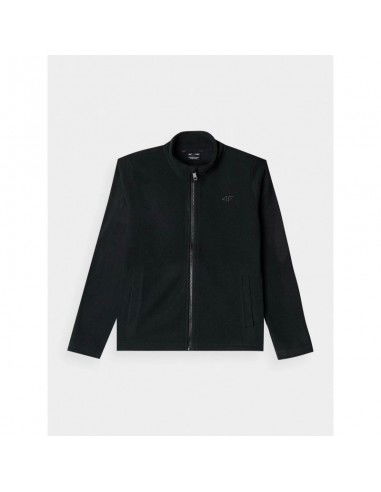 Regular fleece with standup collar...