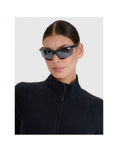 Women's trekking fleece with standup...