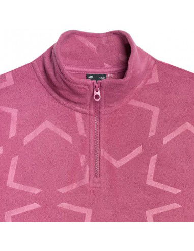 Fleece for girls 4F F342 dark pink...