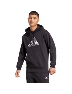 Adidas Camo 3B Hoodie M JM6378 sweatshirt 2