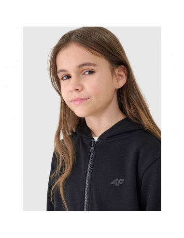 Girls' sweatshirt with a zipper and...