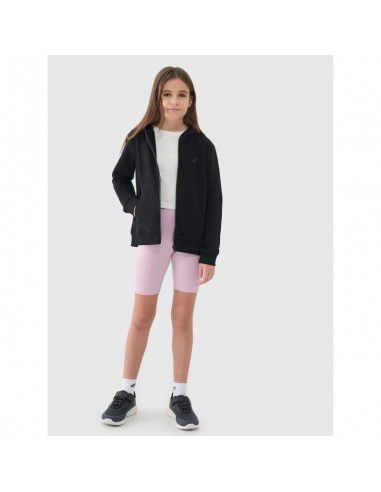 Girls' sweatshirt with a zipper and...