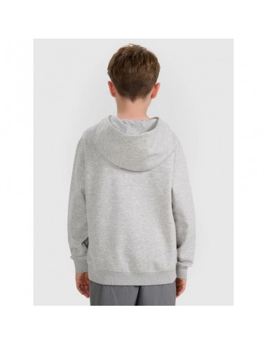 Boy's sweatshirt with hood open 4F 4FJWMM00TSWSM186025M