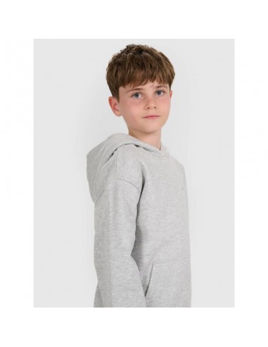 Boy's sweatshirt with hood open 4F 4FJWMM00TSWSM186025M