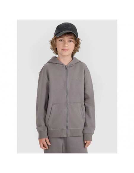 Boy's zipup hoodie sweatshirt 4F 4FJRAW25TSWSM248822S
